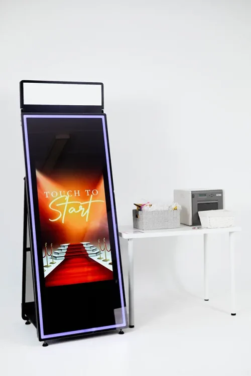 Photo zone with instant printing